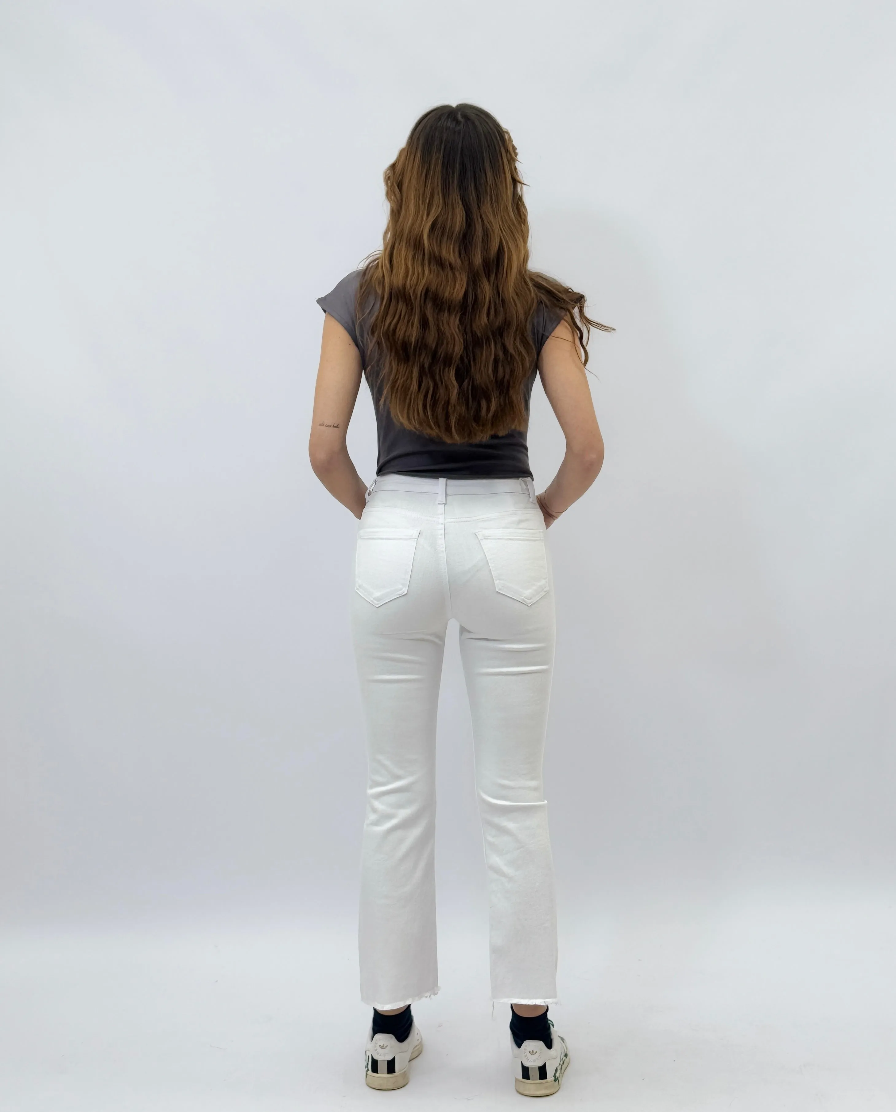 Jeans straight leg elasticizzati