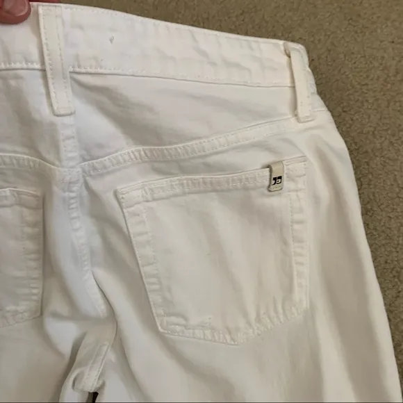 Joe’s Jeans Azami Released Hem Straight Leg White