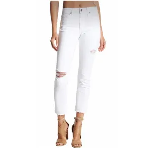 Joe’s Jeans Azami Released Hem Straight Leg White