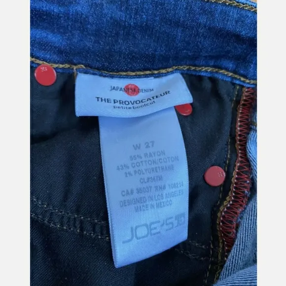 JOE'S JEANS ''Provocateur'' Petite Bootcut Sz 27