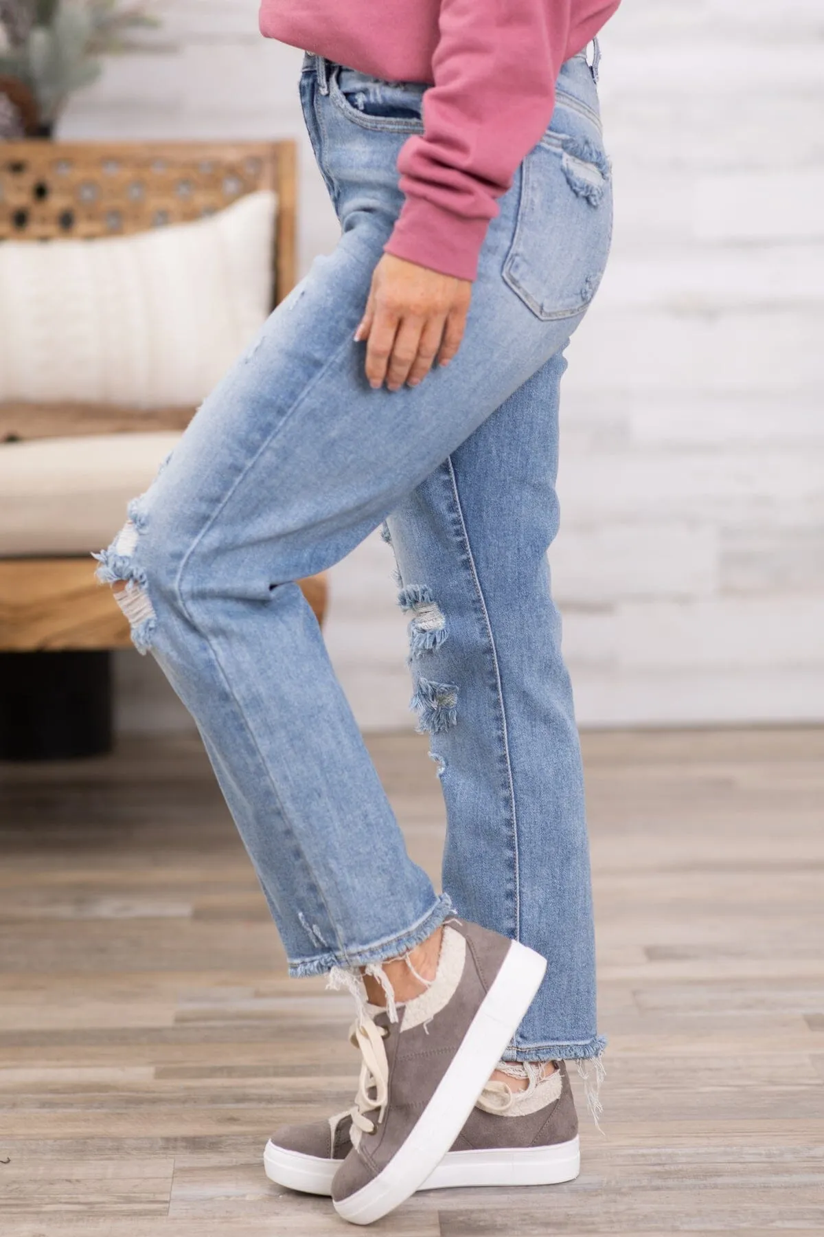 Judy Blue 90s Slim Straight Leg Jeans