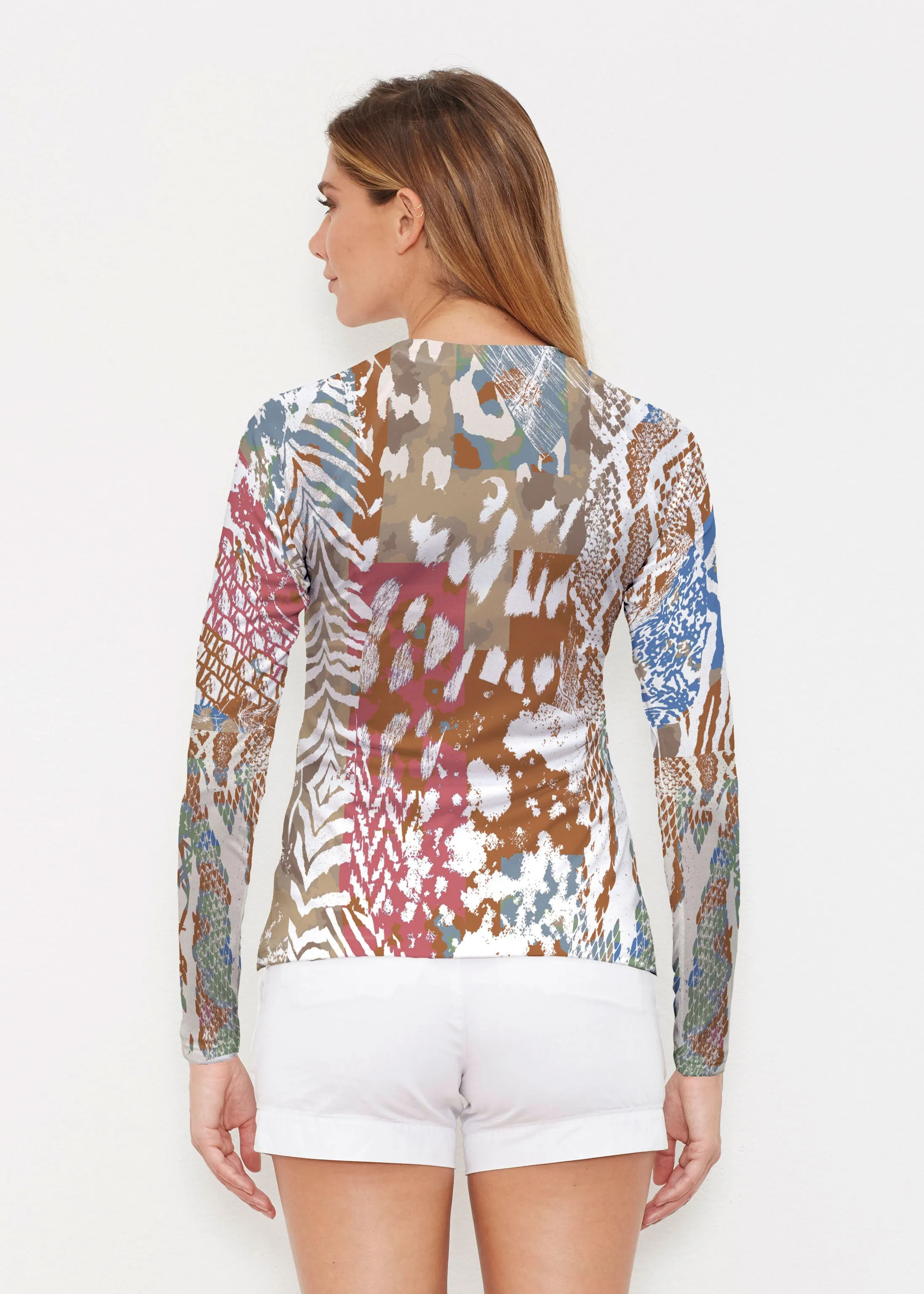 Jungle Warrior (7849) ~ Long Sleeve Rash Guard