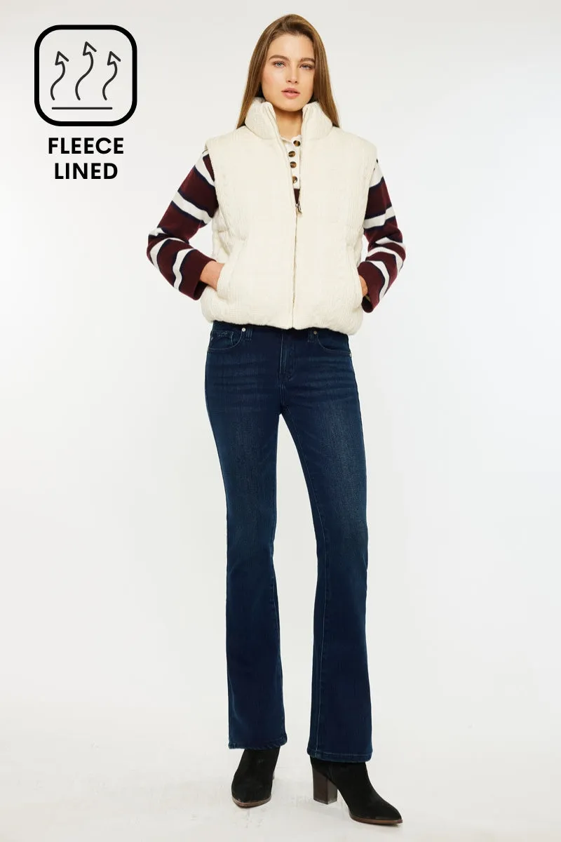 Juniper Mid Rise Baby Bootcut Jeans