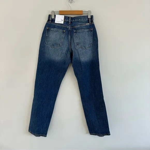 Kancan Keke High Rise Straight Leg Jeans Size 25 NWT Distressed