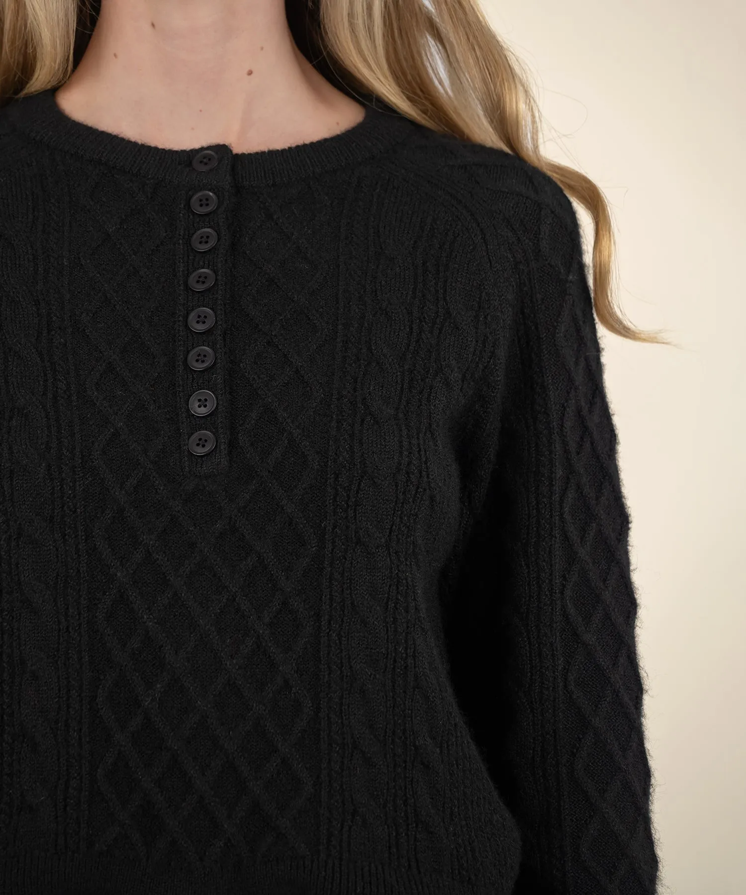 Lacey Henley Sweater - FINAL SALE