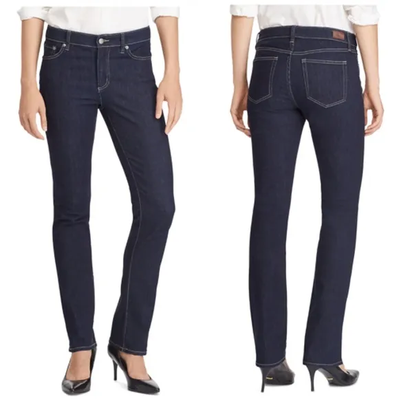 Lauren Ralph Lauren Premier Straight Jeans