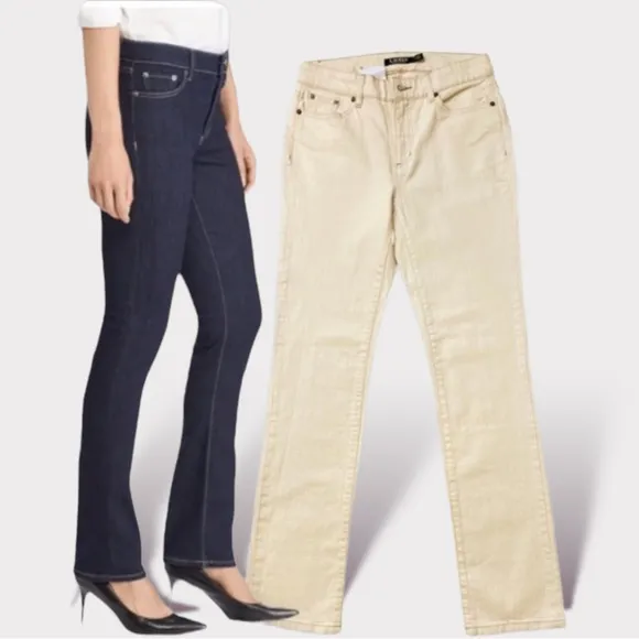 Lauren Ralph Lauren Premier Straight Jeans