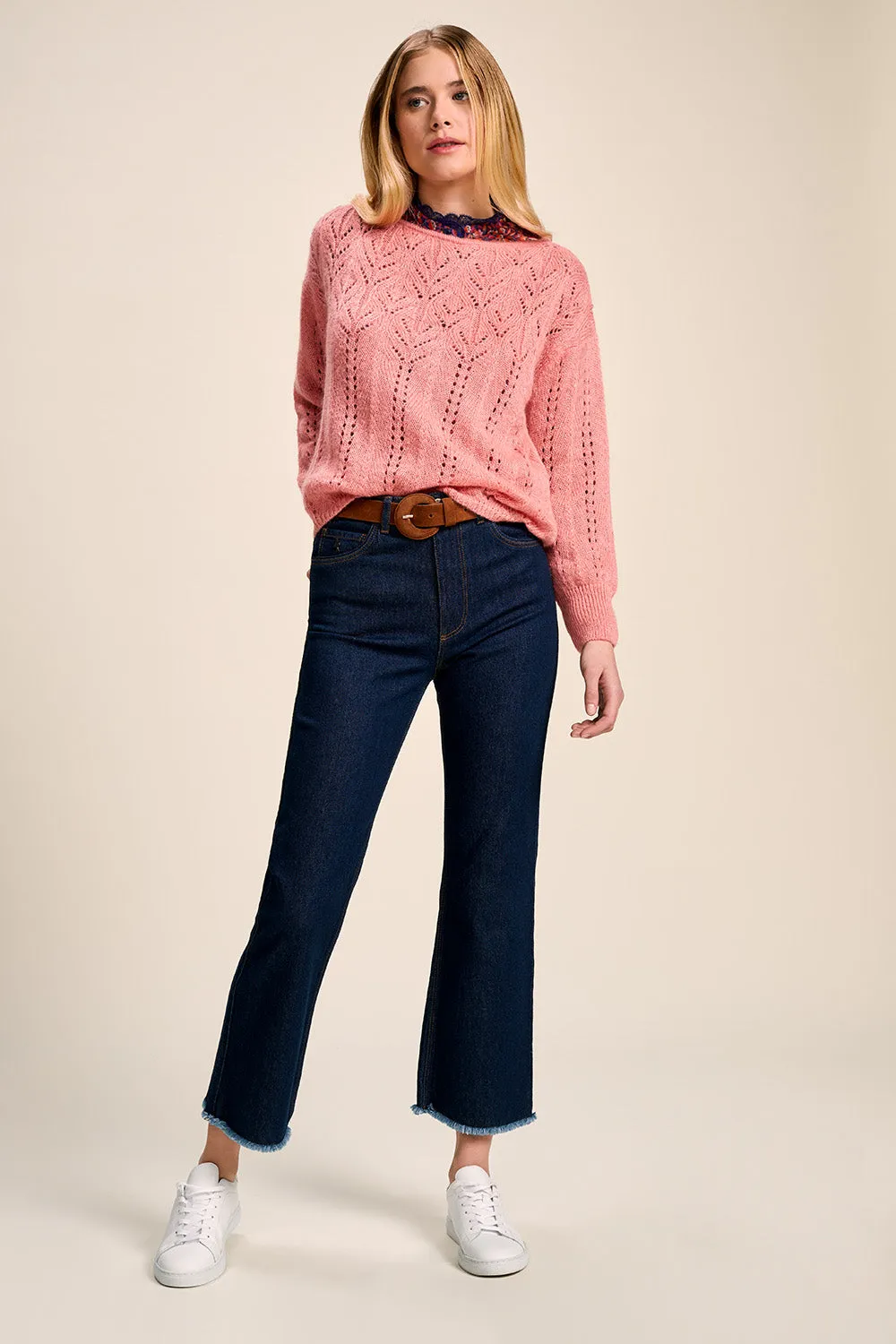 LE KARLIE - Jean bootcut brut 7/8ème