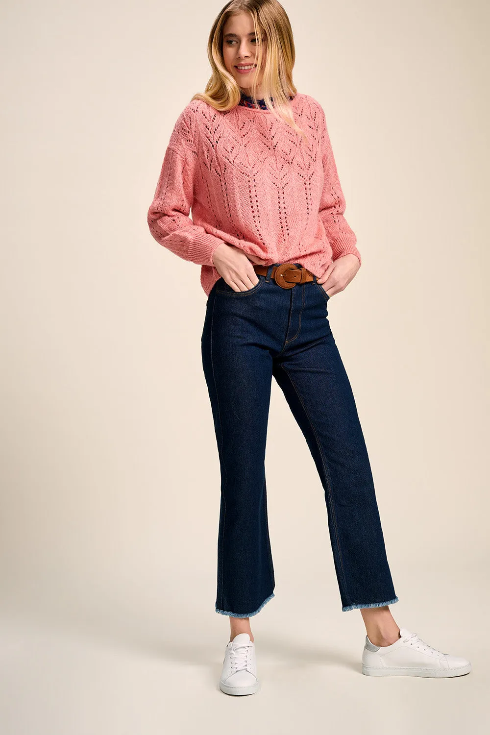 LE KARLIE - Jean bootcut brut 7/8ème