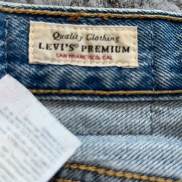 Levi’s 501 Distressed Cropped Jeans Size 28 (Luxor Reconstruction)