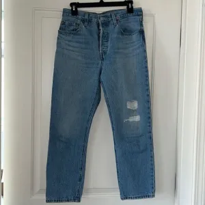 Levi’s 501 Distressed Cropped Jeans Size 28 (Luxor Reconstruction)
