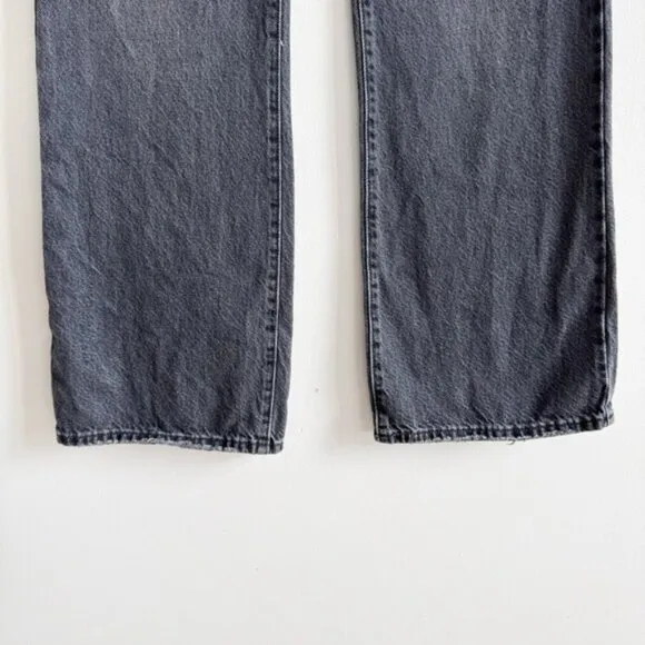 LEVI’S • Baggy Bootcut in Boot Barn Black • 24
