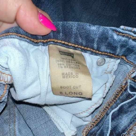 Levi’s Bootcut 515 Classic Jeans Sz 8 long