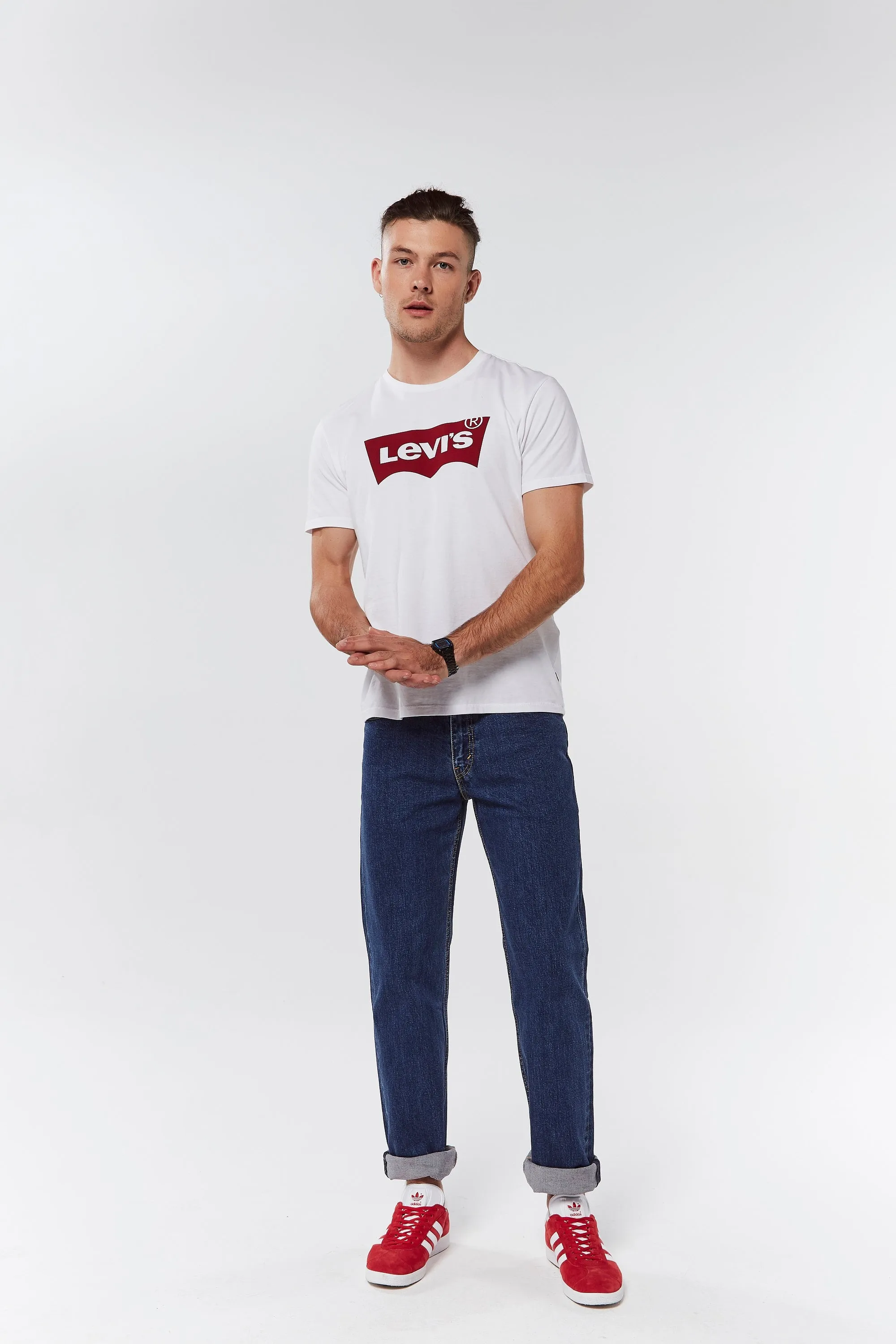 Levi's Mens 516 Straight Fit Jeans - Dark Stonewash