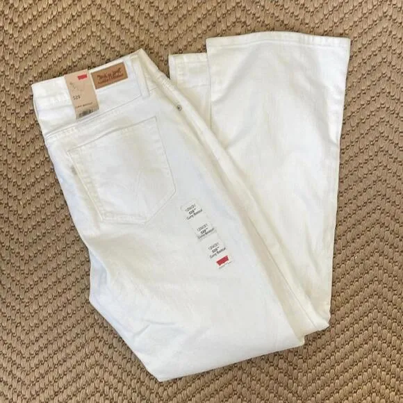 Levi's - NWT 529 Curvy Bootcut Jeans - White - 12 or 31x32