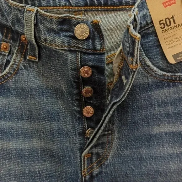 Levi's Strauss women's high rise straight Leg jeans