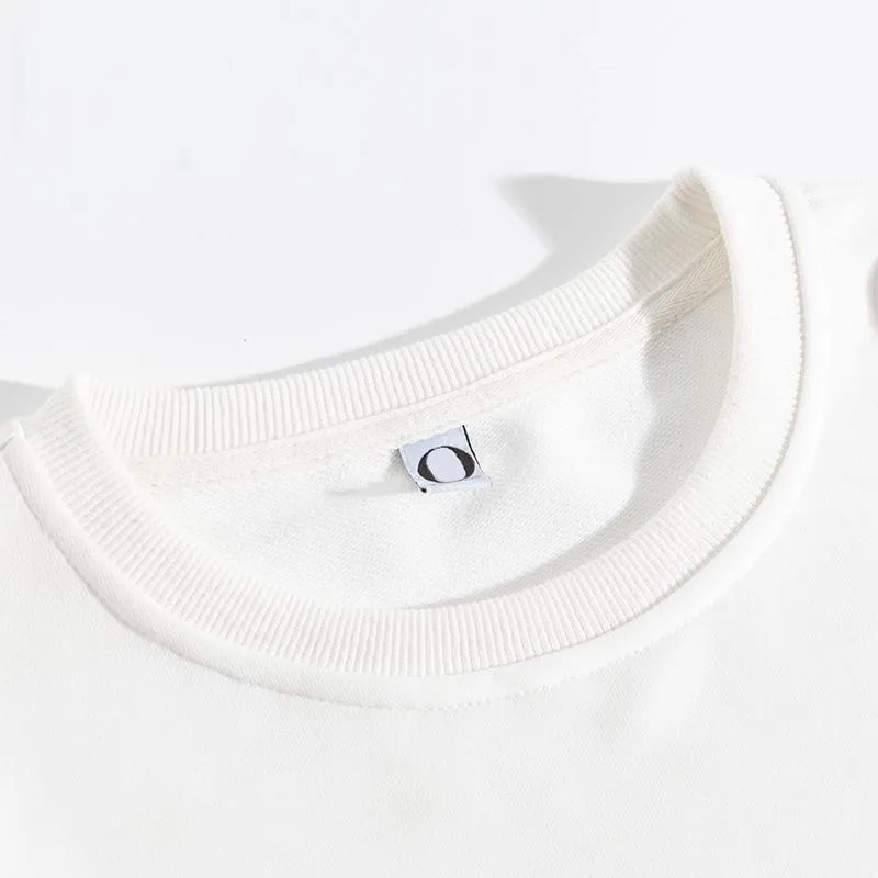 Lovely Christmas O-Neck White Sweater K
