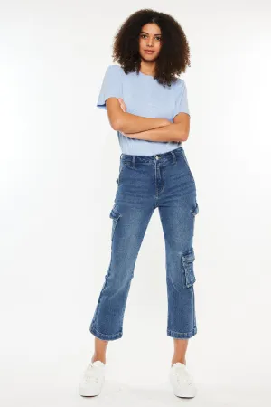 Lucia High Rise Kick-Flare Jeans
