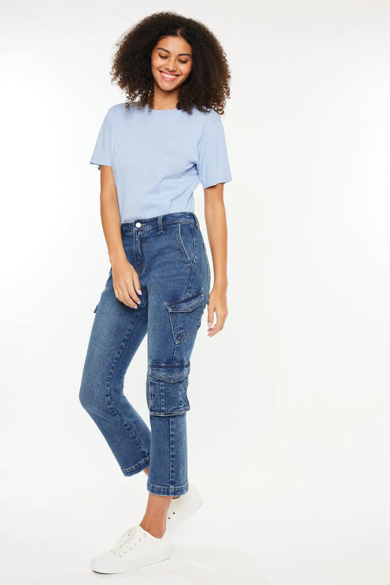 Lucia High Rise Kick-Flare Jeans
