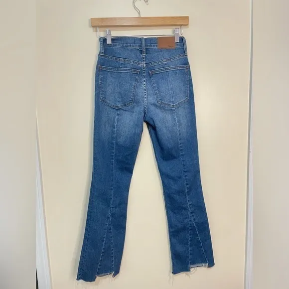 Madewell Cali Demi-Boot  Destructed-Hem Edition Women’s Jeans