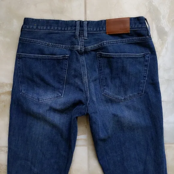 Madewell Rail Straight Western Blue Jeans 27 x 34