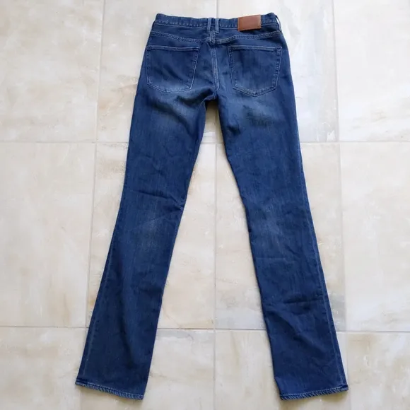 Madewell Rail Straight Western Blue Jeans 27 x 34