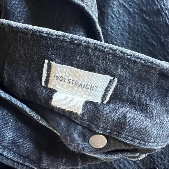 Madewell - The '90s Straight Jean - Belmere Wash