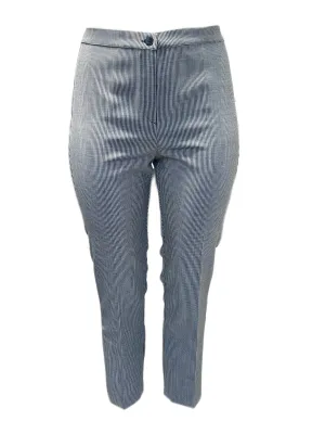 Marina Rinaldi Women's Black Regalo Straight Leg Pants NWT