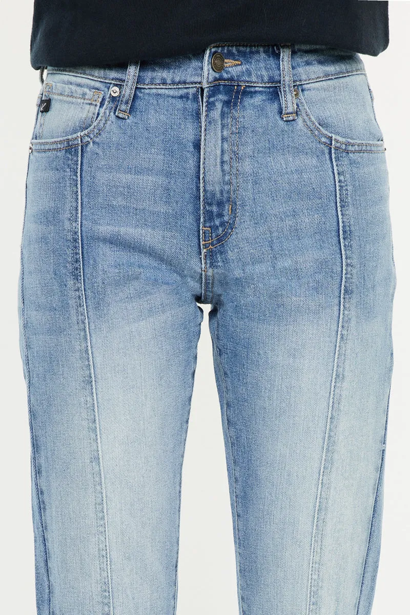 Marley High Rise Slim Straight Leg  Jeans