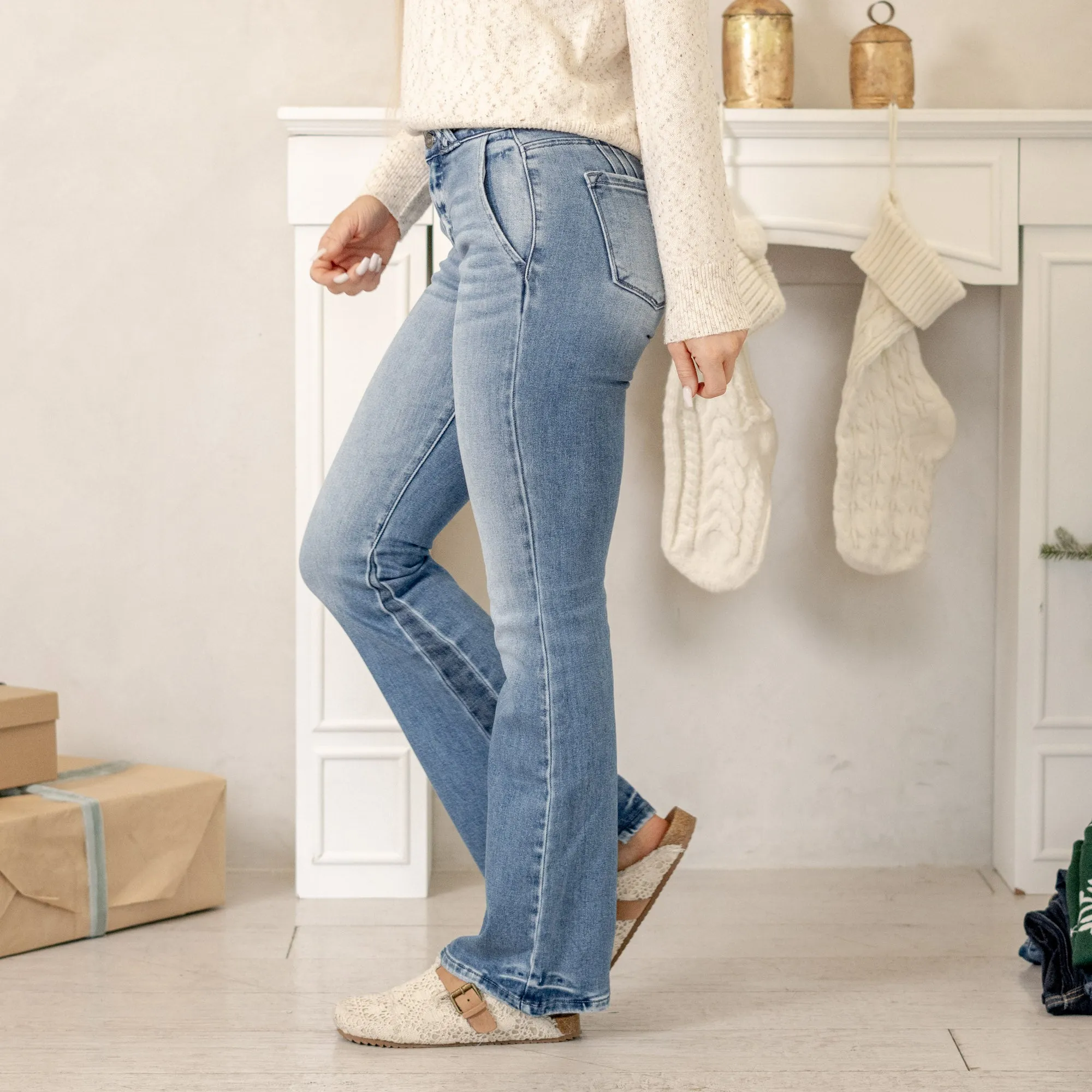 Mason High Rise Bootcut Jeans