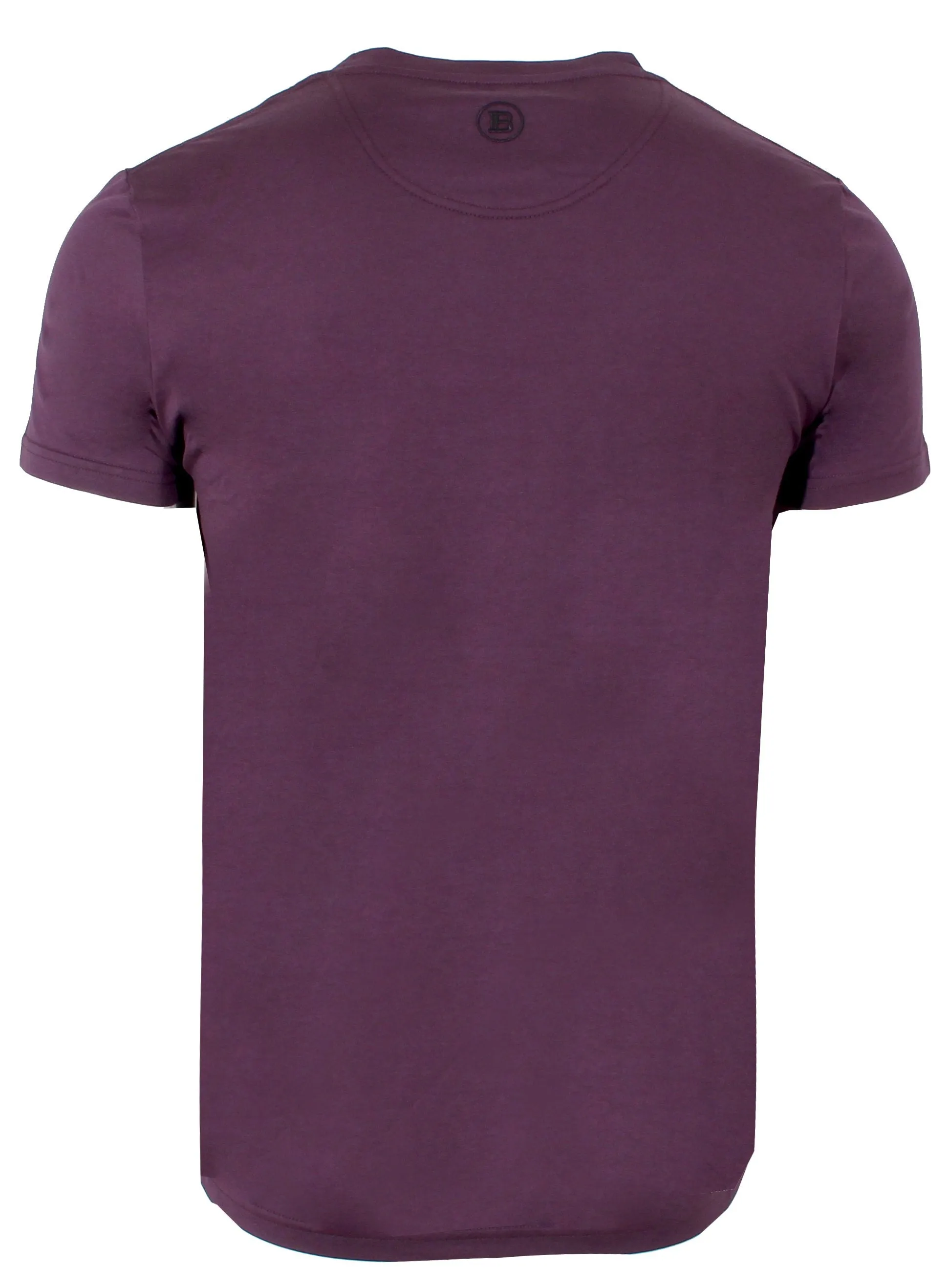Men's Balmain Paris Round Neck Logo Tee Shirt