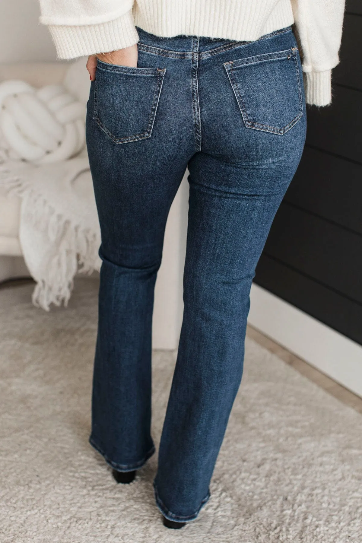 Mica Denim Bootcut Jeans- Vienna Wash