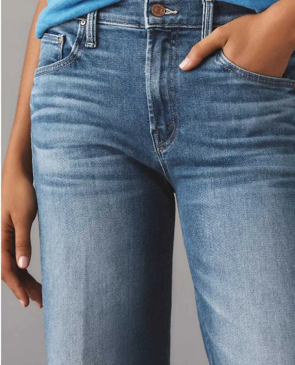 Midrise Rambler Zip Enjoy The Ride Jean