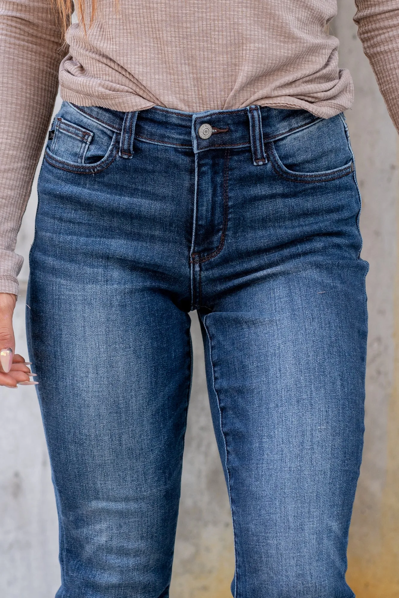 Miles City Mid Rise Cuffed Slim Fit Regular & Plus Sizes