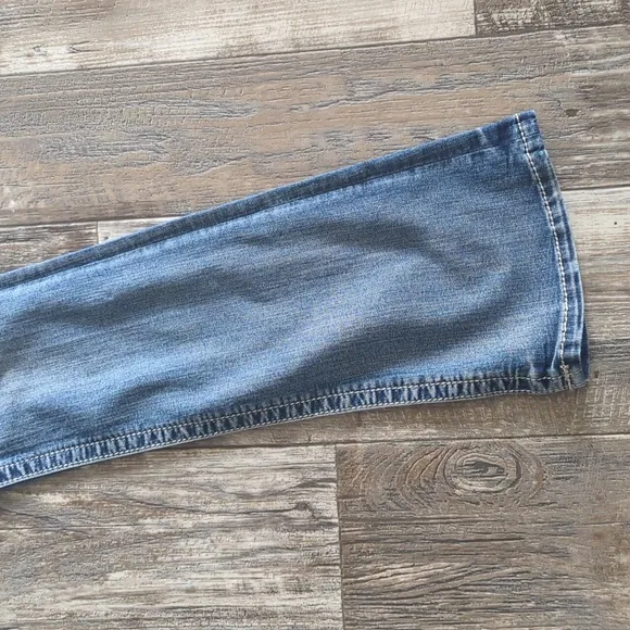 MISS ME Signature Rise bootcut jeans medium wash denim sz 28x34L The Buckle