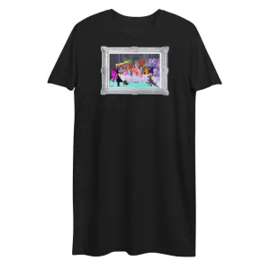Moon's Last Supper, A Tribute Organic cotton t-shirt dress