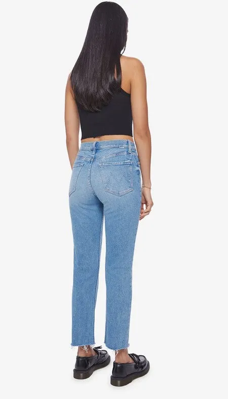 Mother The Tomcat Ankle Fray Jeans - Kitty Corner