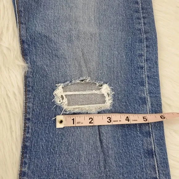 MSRP $98 Levi's Size 27 Wedgie High Waist Straight Leg Jeans