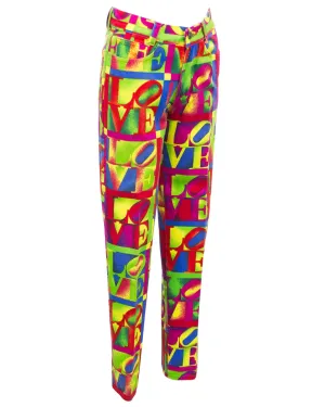 Multicolour Spring/Summer 1995 Collection LOVE Jeans