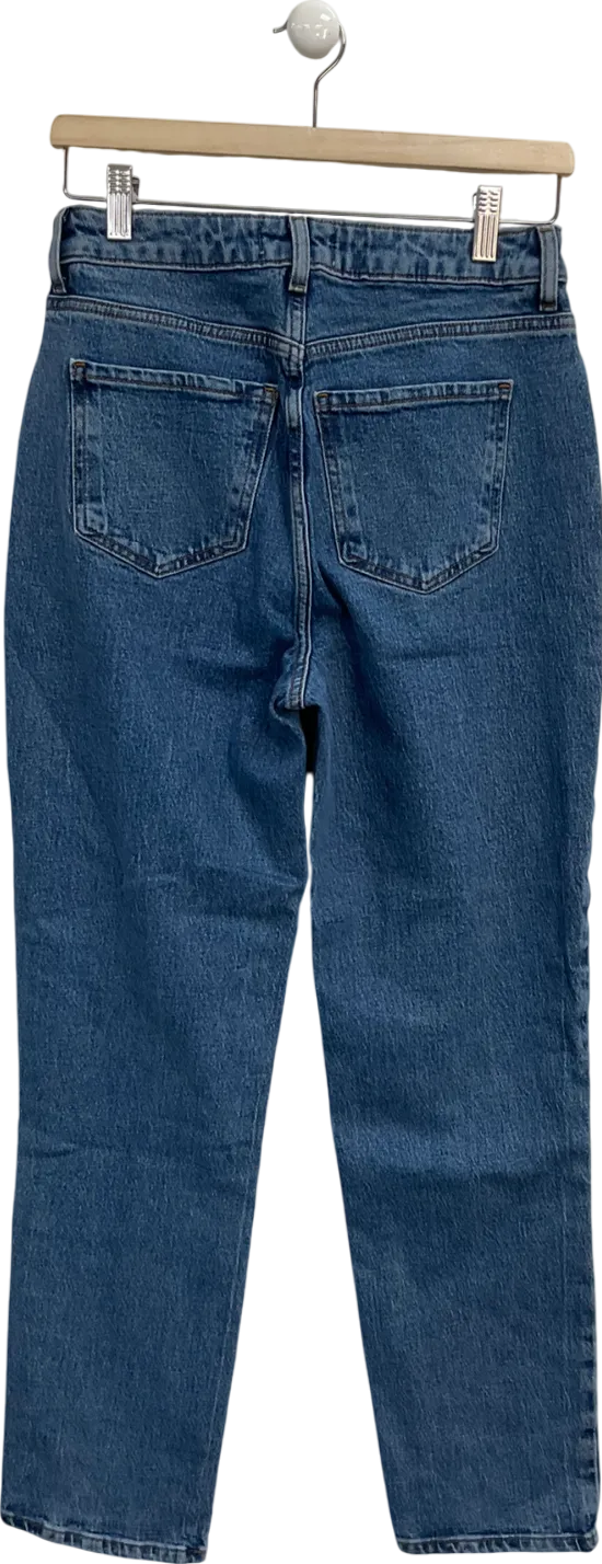 New Look Blue Hannah Straight Leg Jeans UK 8