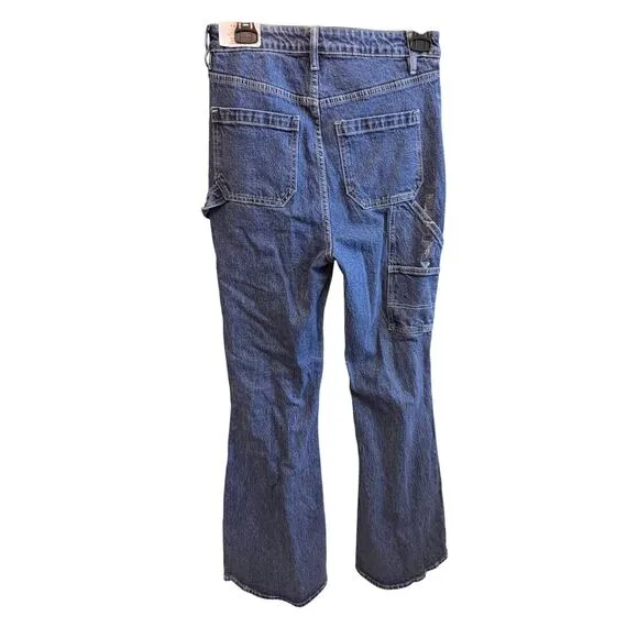 NEW PACSUN Women's High Rise Carpenter Bootcut Jeans Size 27