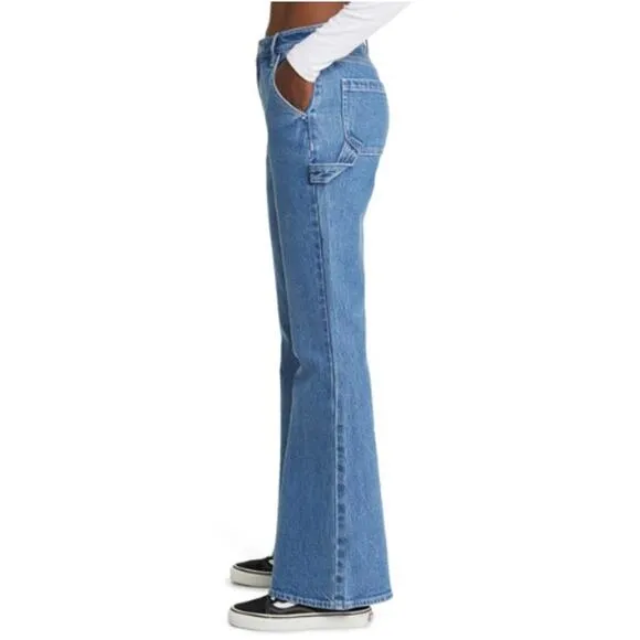NEW PACSUN Women's High Rise Carpenter Bootcut Jeans Size 27