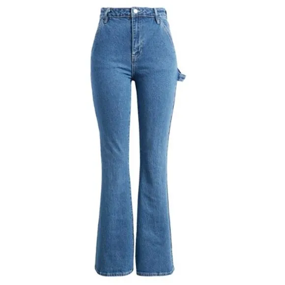 NEW PACSUN Women's High Rise Carpenter Bootcut Jeans Size 27