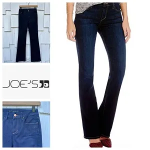 NWT Joe's Jeans The Muse Sophist Bootcut High Waist Denim Dark Wash Size 25