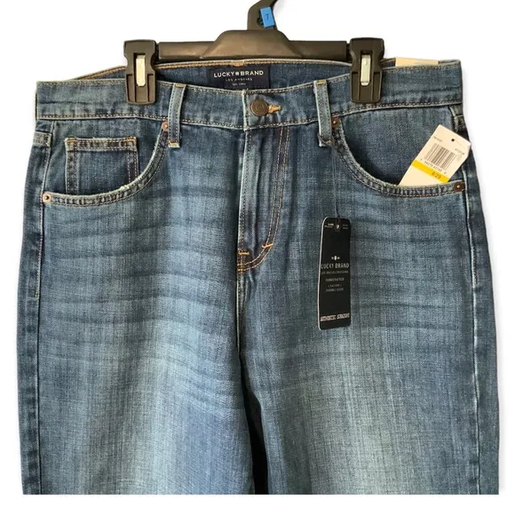 NWT Lucky Brand Mid Rise Straight Leg Jeans Size 8