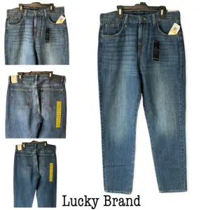 NWT Lucky Brand Mid Rise Straight Leg Jeans Size 8