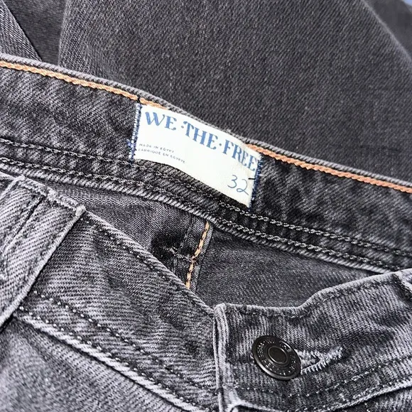 NWT We The Free by Free People Ava High Rise Bootcut Jeans CLASS ACT BLACK