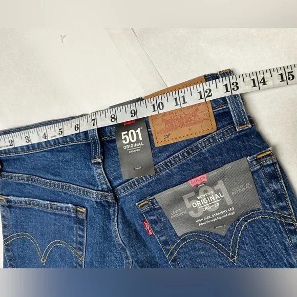 Nwt:501 High Rise Straight Leg Levi’s