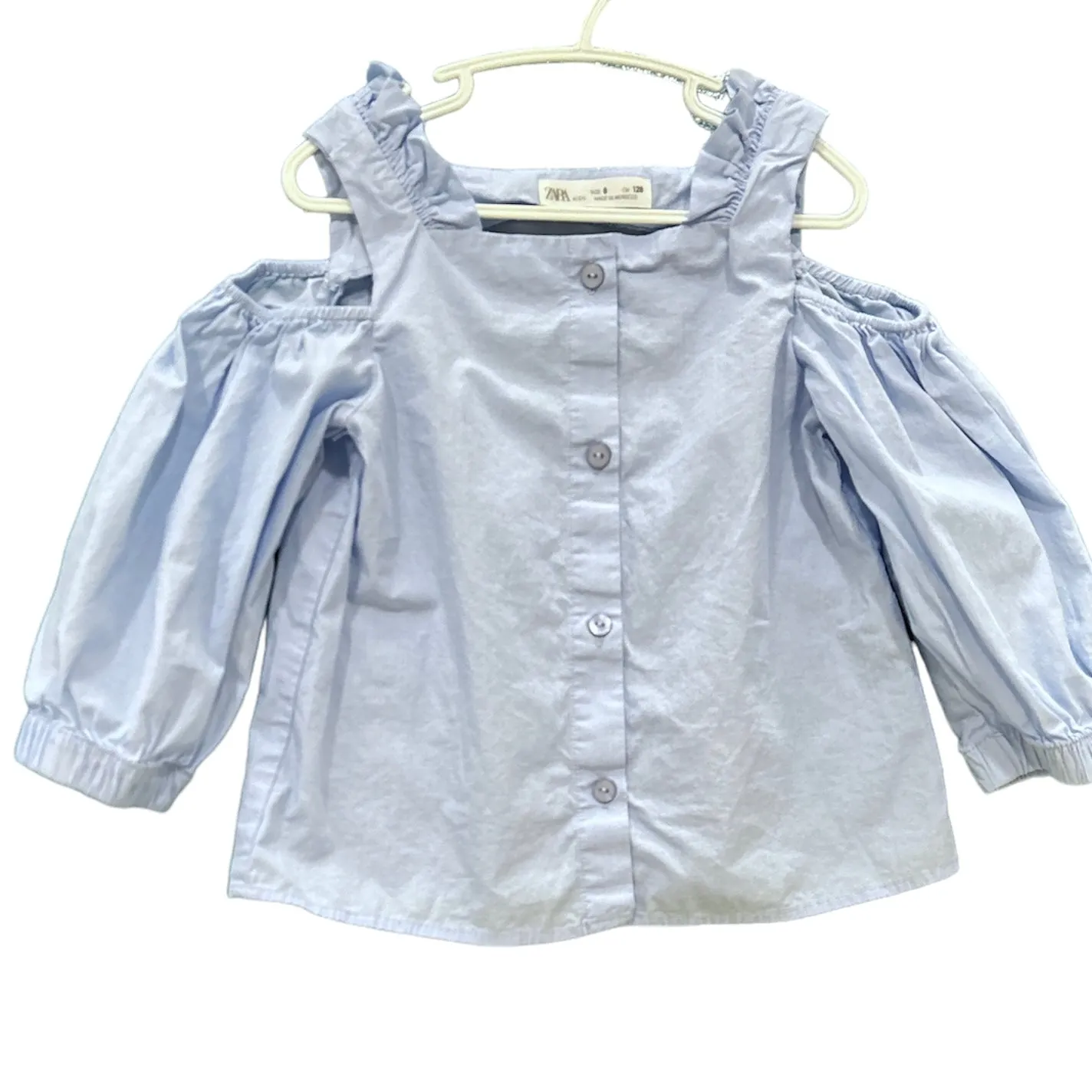 Open Shoulder Blouse, 8 years // Zara