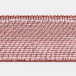 Organdy Ribbon #22 Red Brown